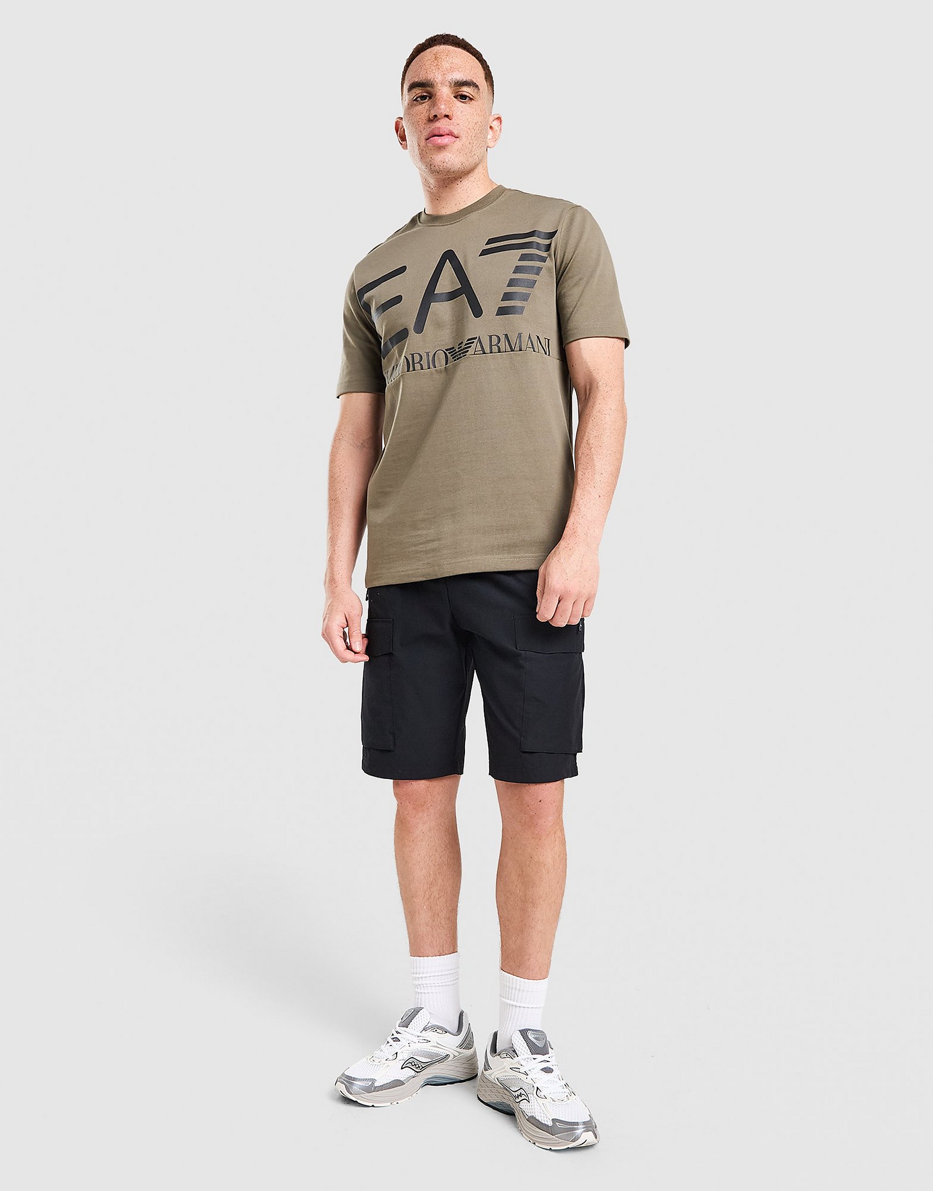 EA7 Emporio Armani Train Logo T-Shirt herr