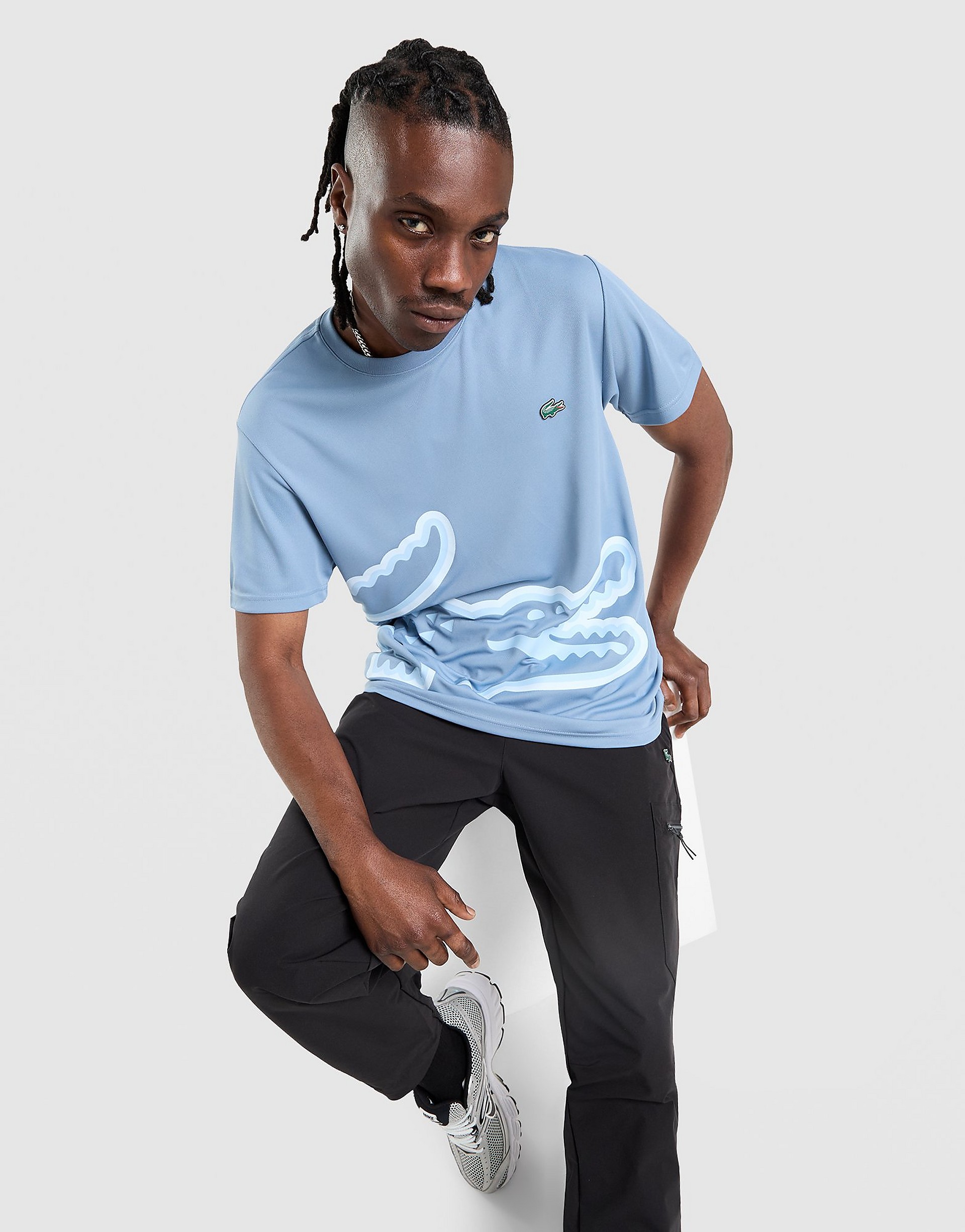 LACOSTE Large Croc T-Shirt herr