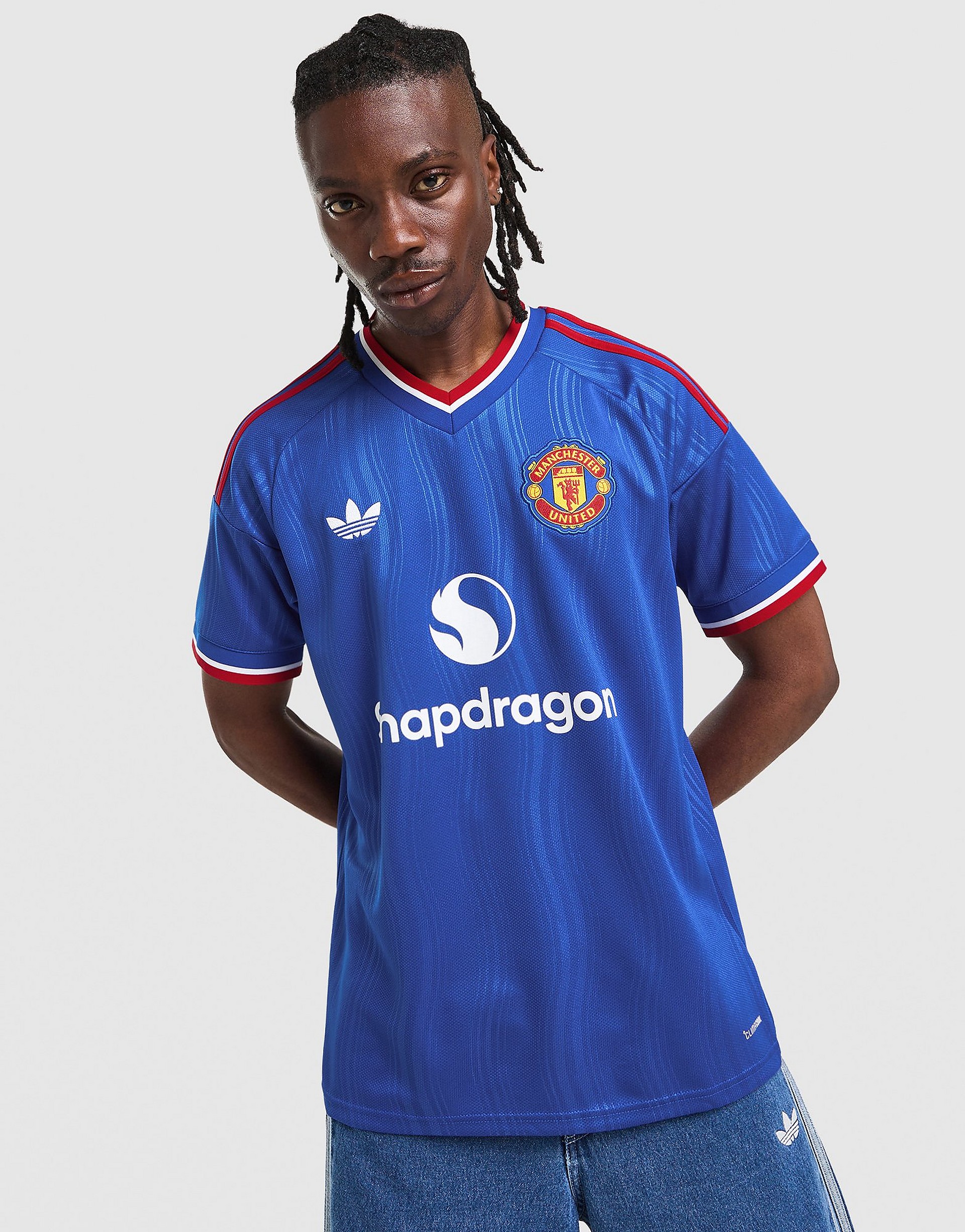 Adidas Originals Manchester United FC 2026/27 Away Shirt skjortor & blusar herr