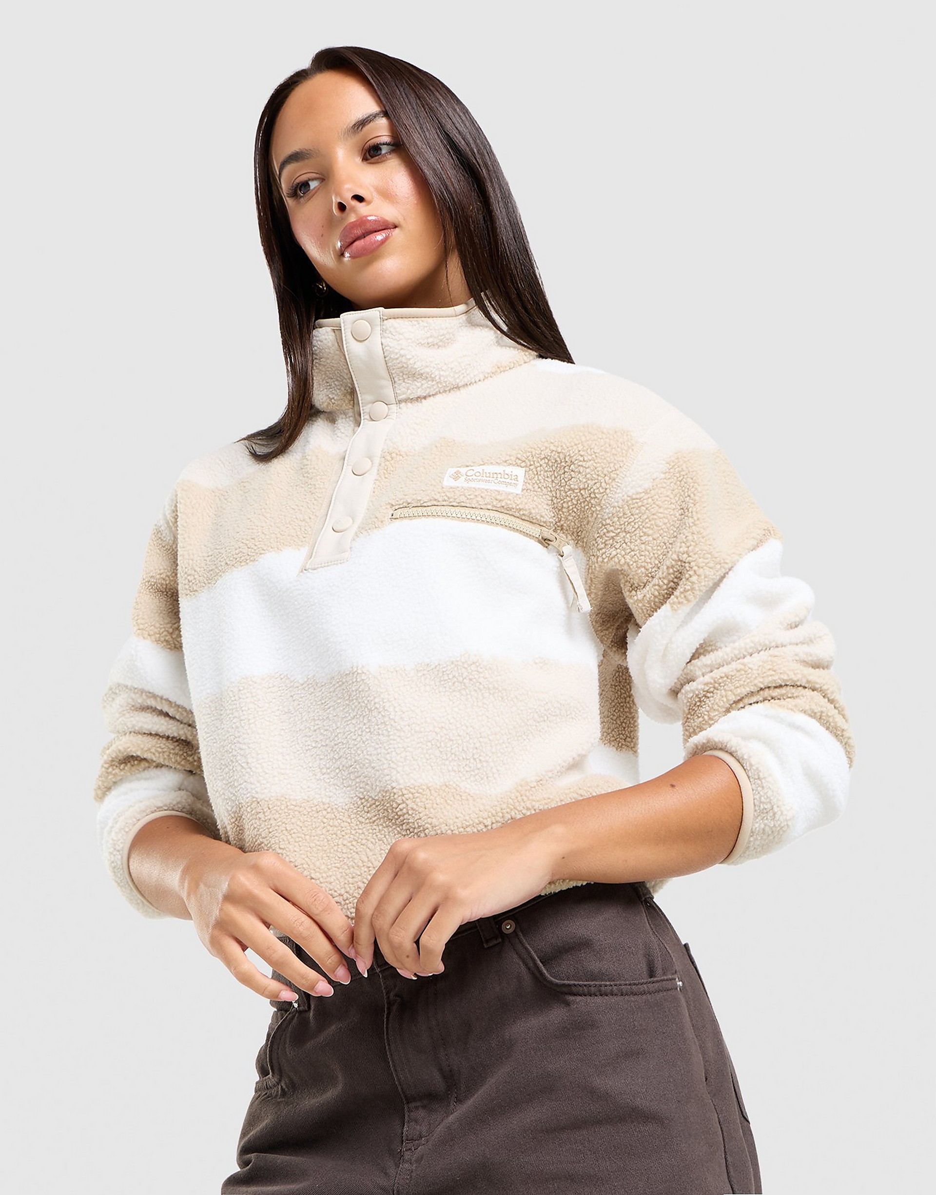 COLUMBIA Helvetia Cropped Fleece stickade tröjor dam