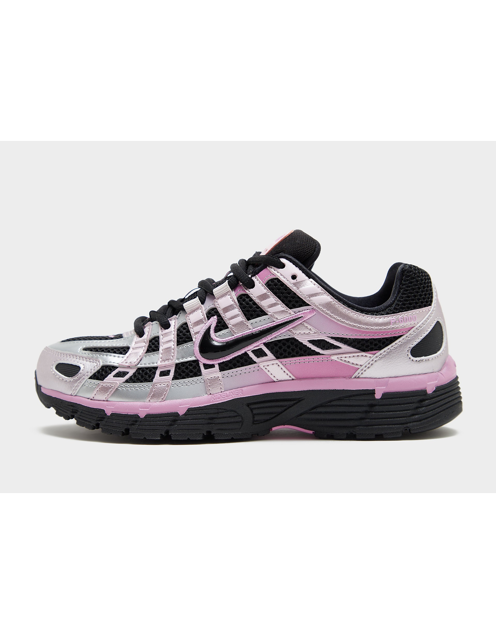 Nike Sportswear Låg sneaker 'P-6000' rosa / svart sneakers dam – bild 2