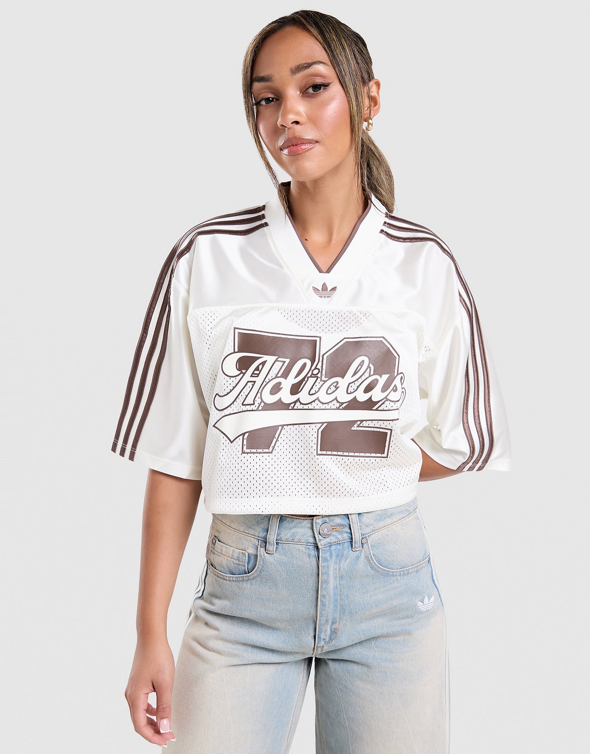 Adidas Originals Varsity Panel T-Shirt dam