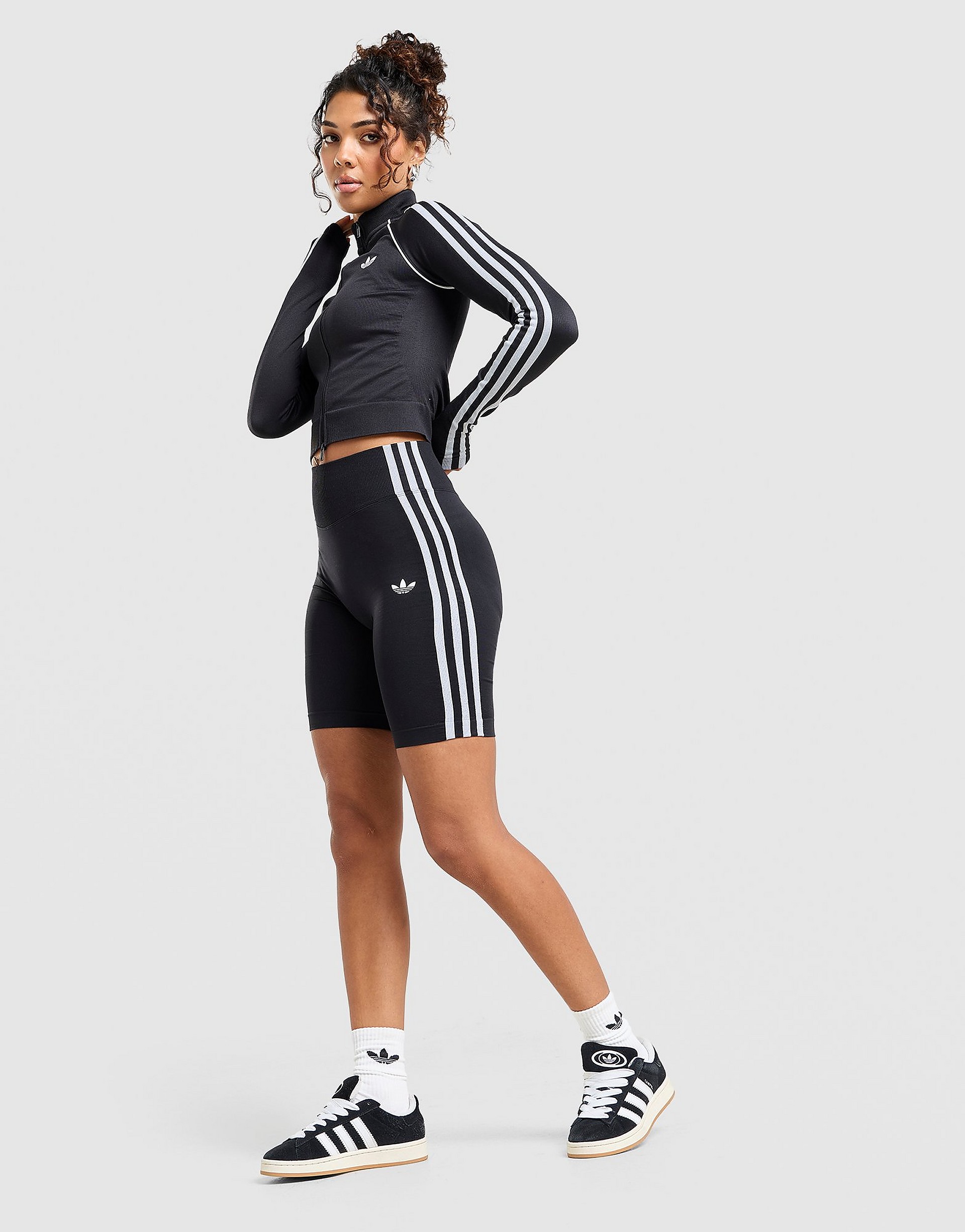 Adidas Originals 3-Stripes Seamless Shorts dam