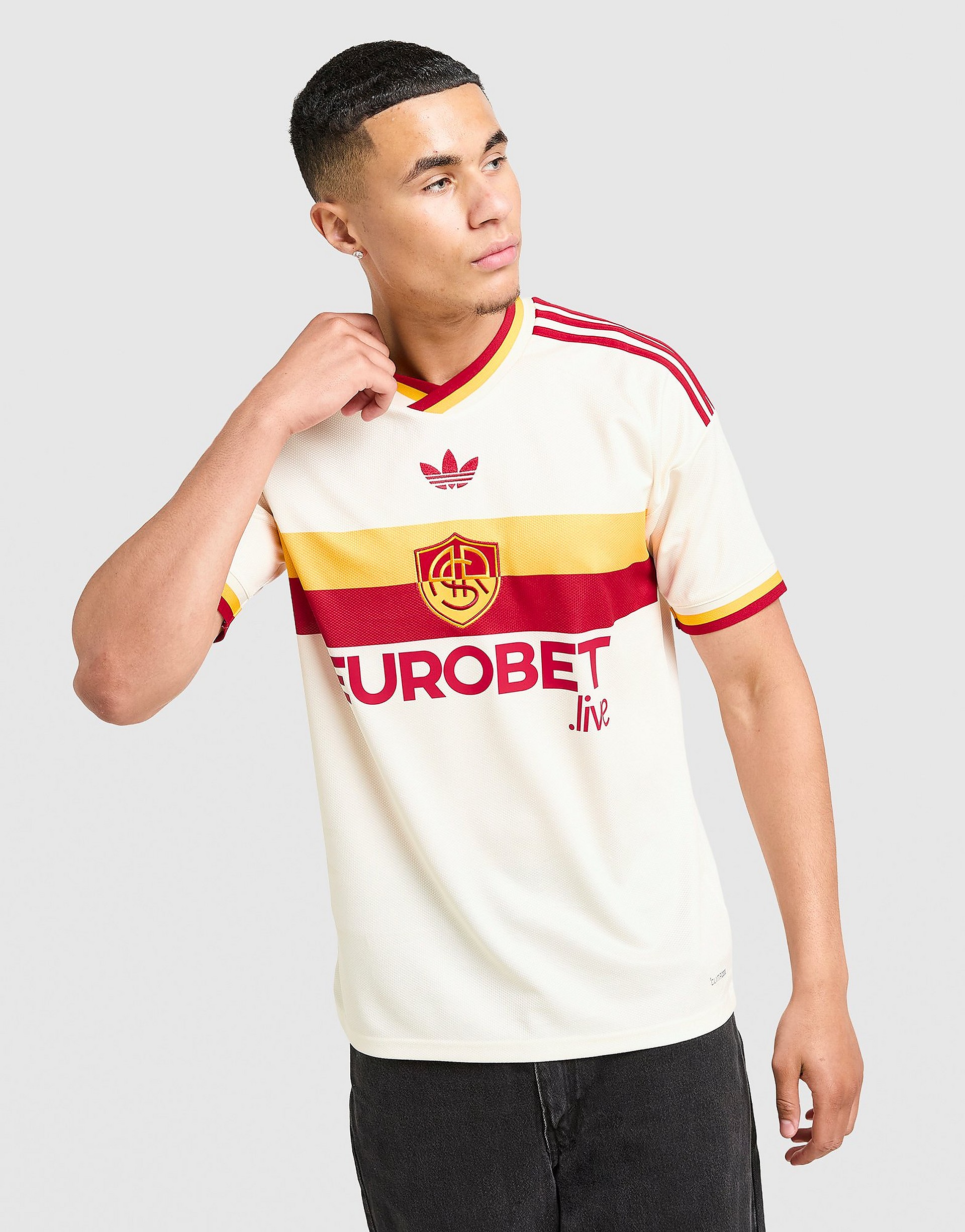 Adidas Originals AS Roma 2026/27 Away Shirt skjortor & blusar herr