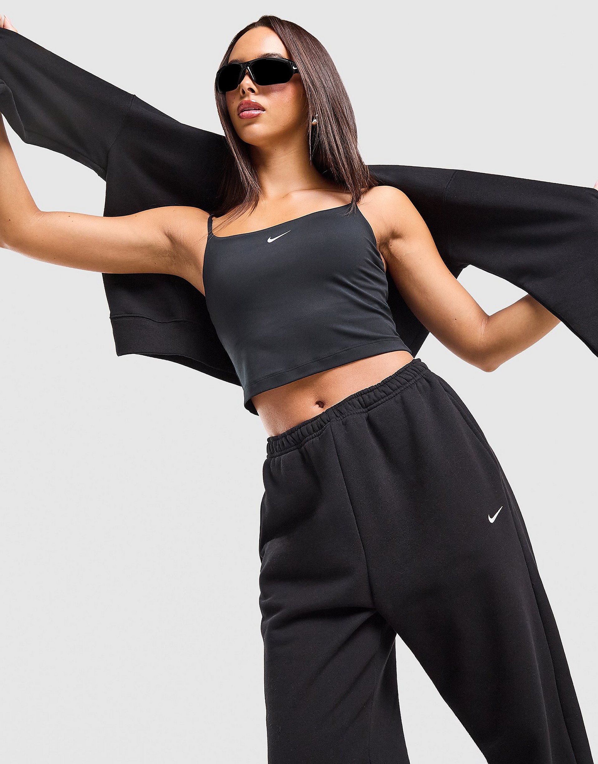 Nike Sportswear Byxa 'Studio Fleece' dam – bild 2