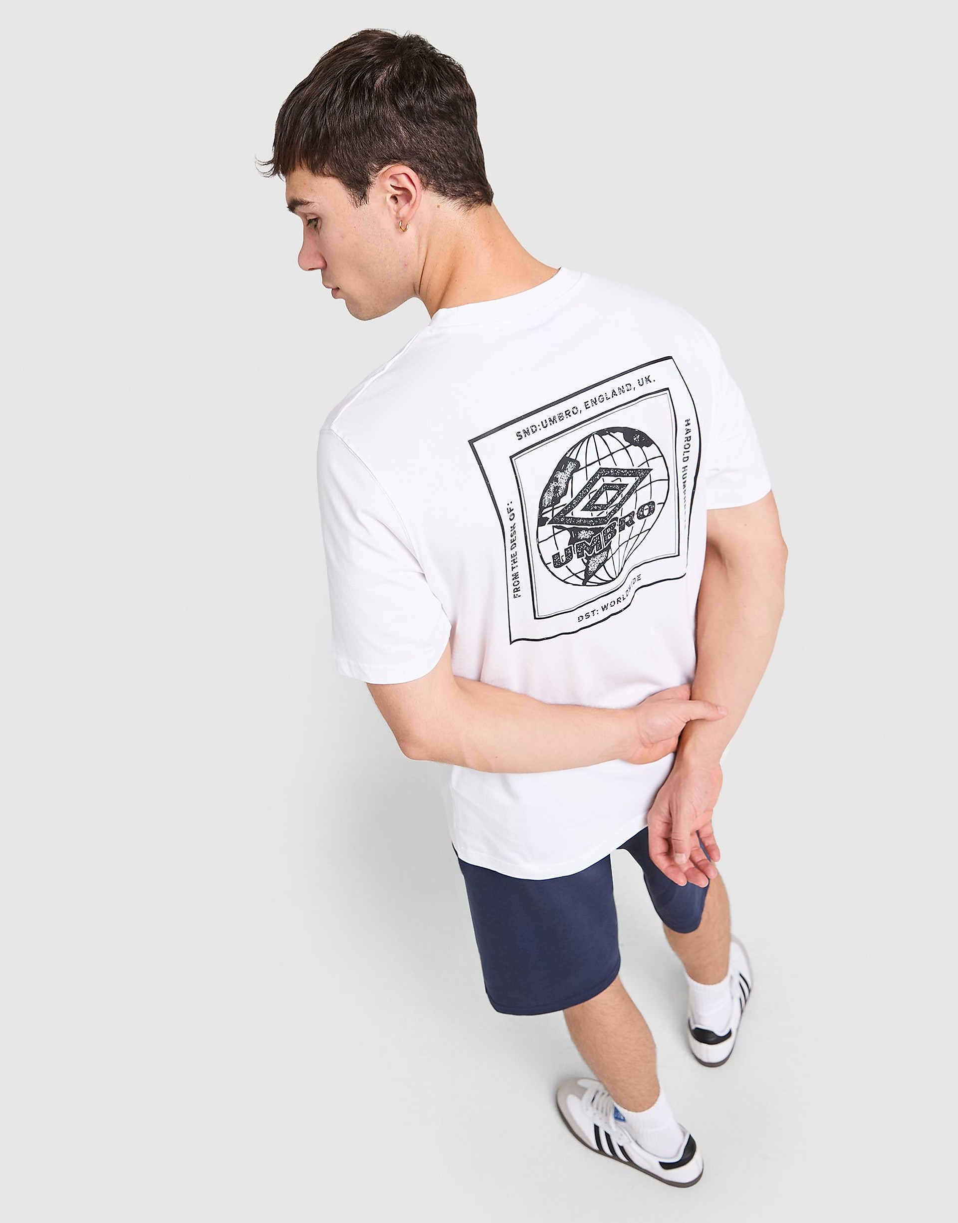 UMBRO Globe Graphic T-Shirt herr