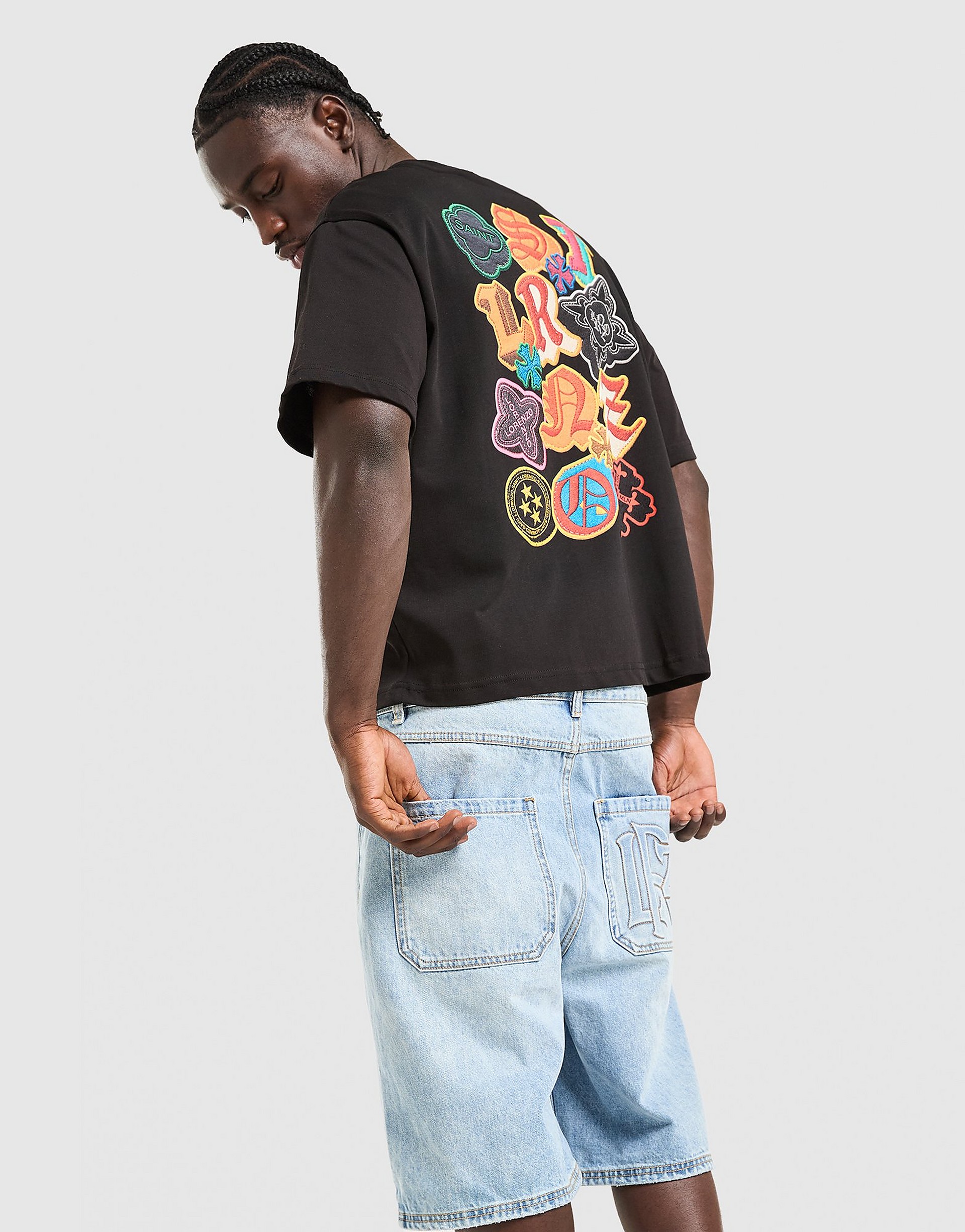 Lorenzo Badge T-Shirt herr
