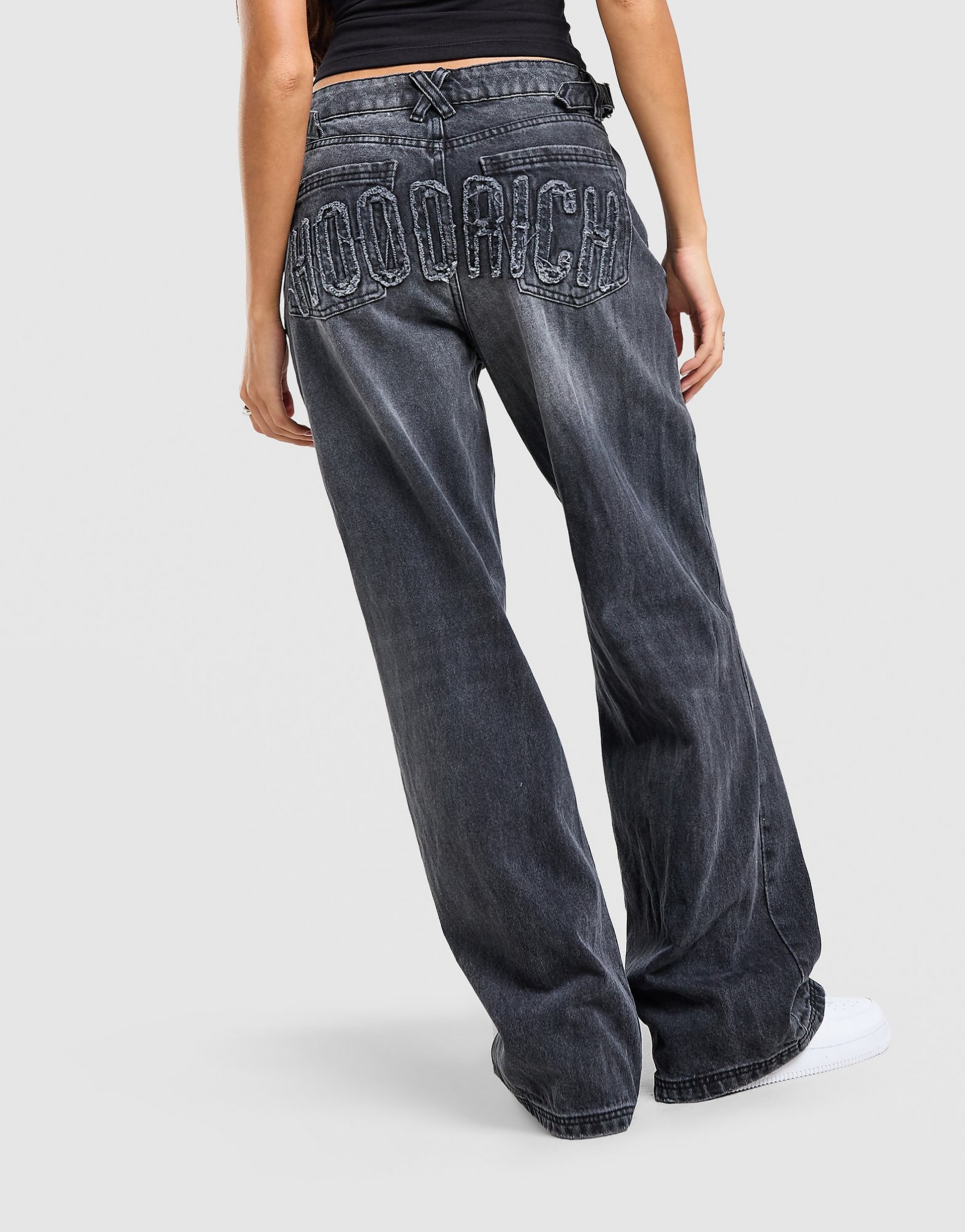 Hoodrich Mono Applique Jeans dam