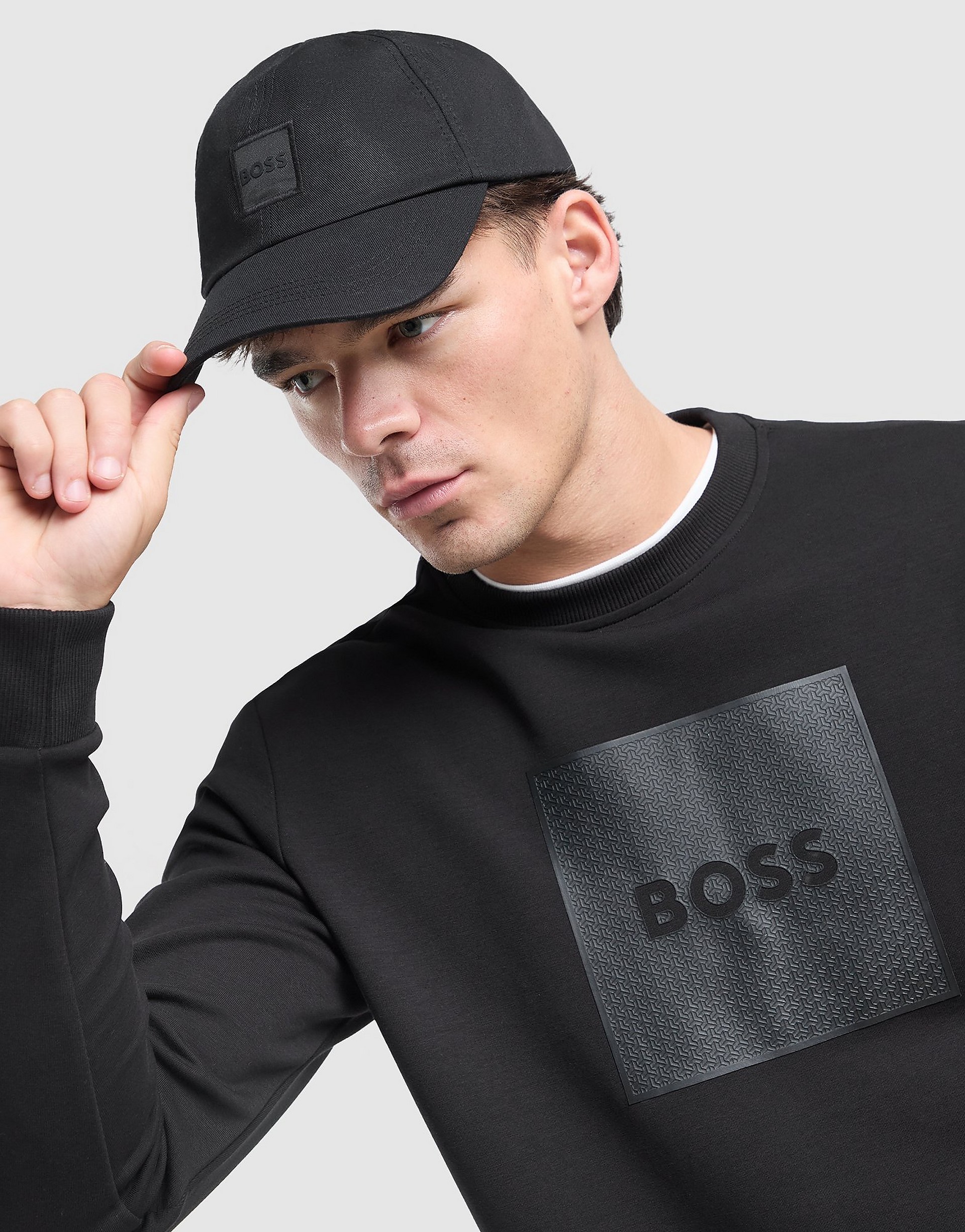 Boss Derrel Patch Cap kepsar dam