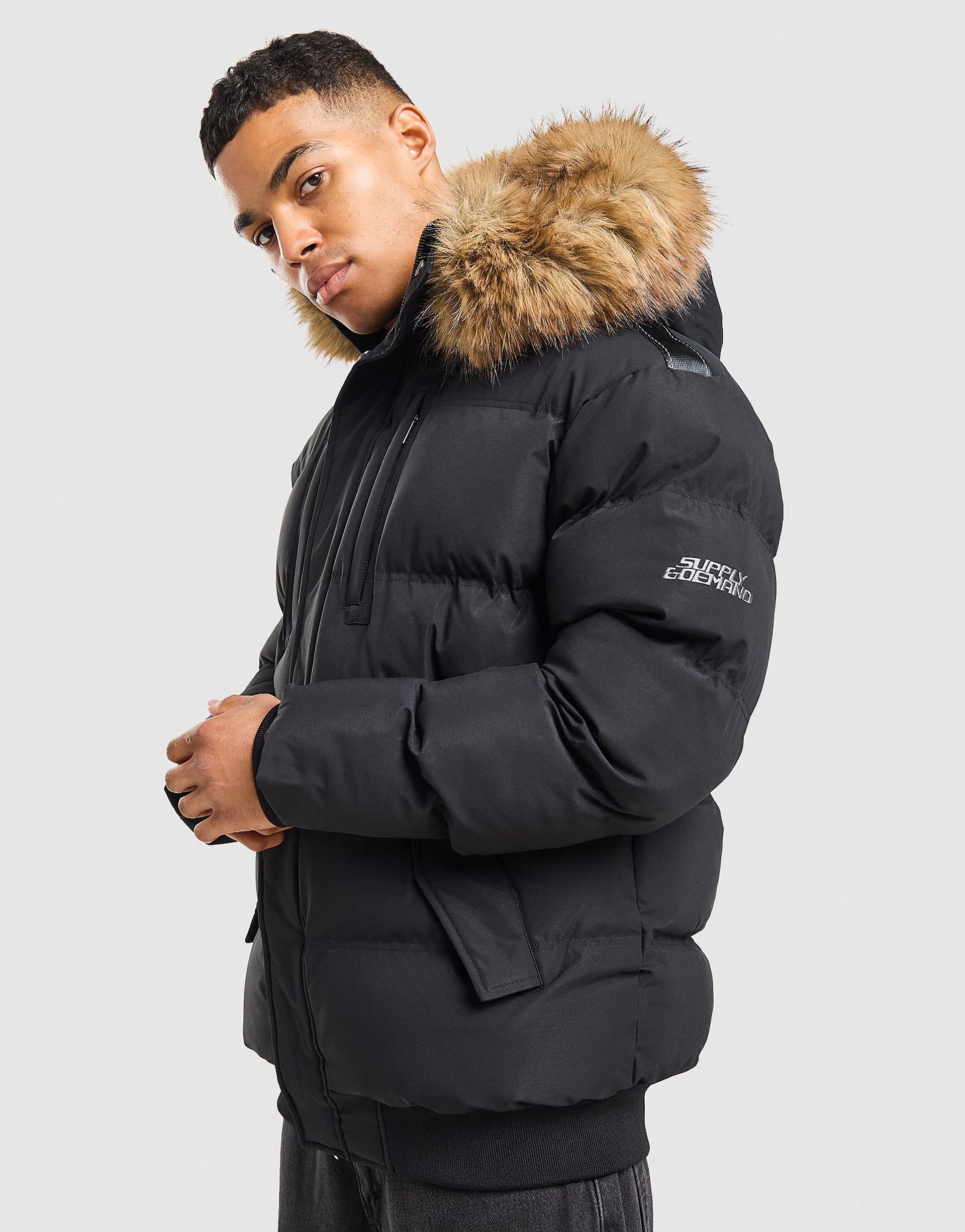 Supply & Demand Croft Short Parker Jacket jackor herr