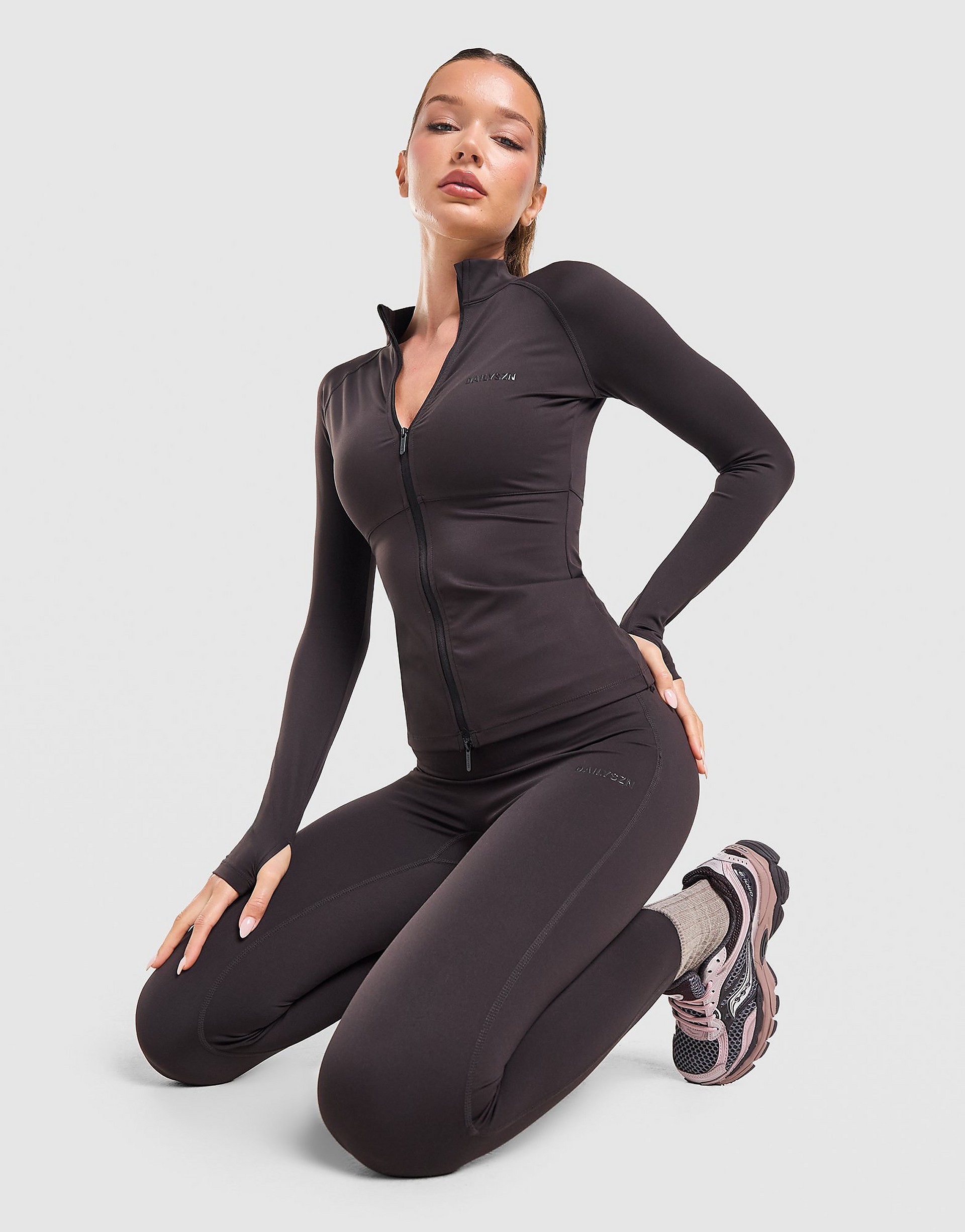 DAILYSZN Ruche Side Leggings dam