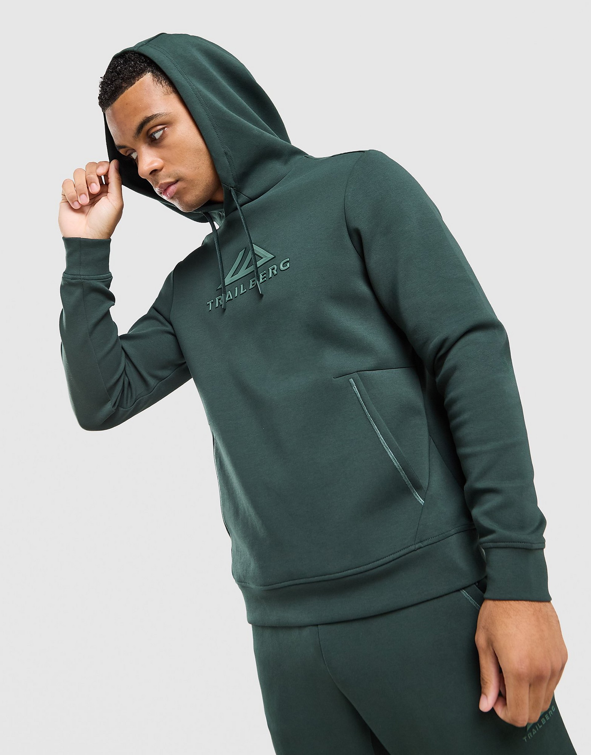 Trailberg Ashfell Large Logo Hoodie herr