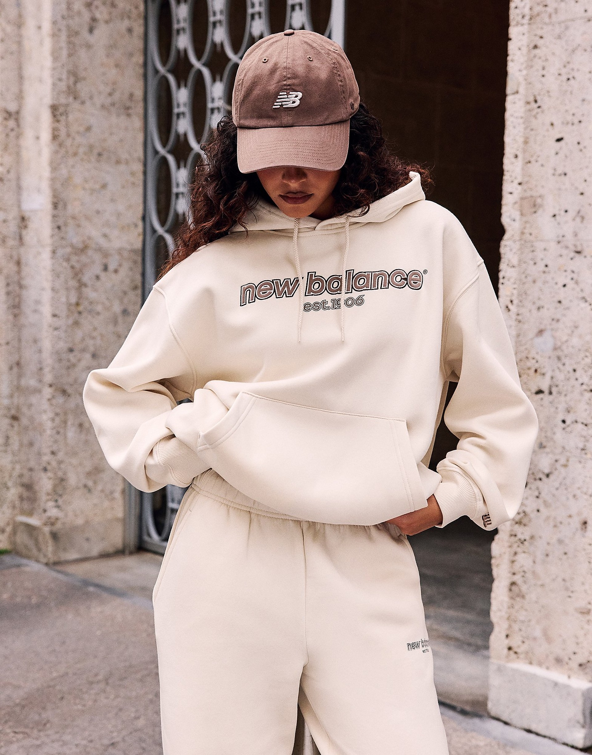 New Balance College Overhead Hoodie dam