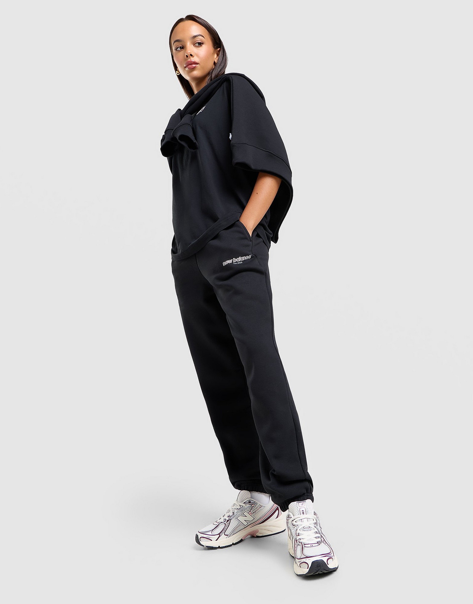 New Balance College Cuffed Joggers byxor dam