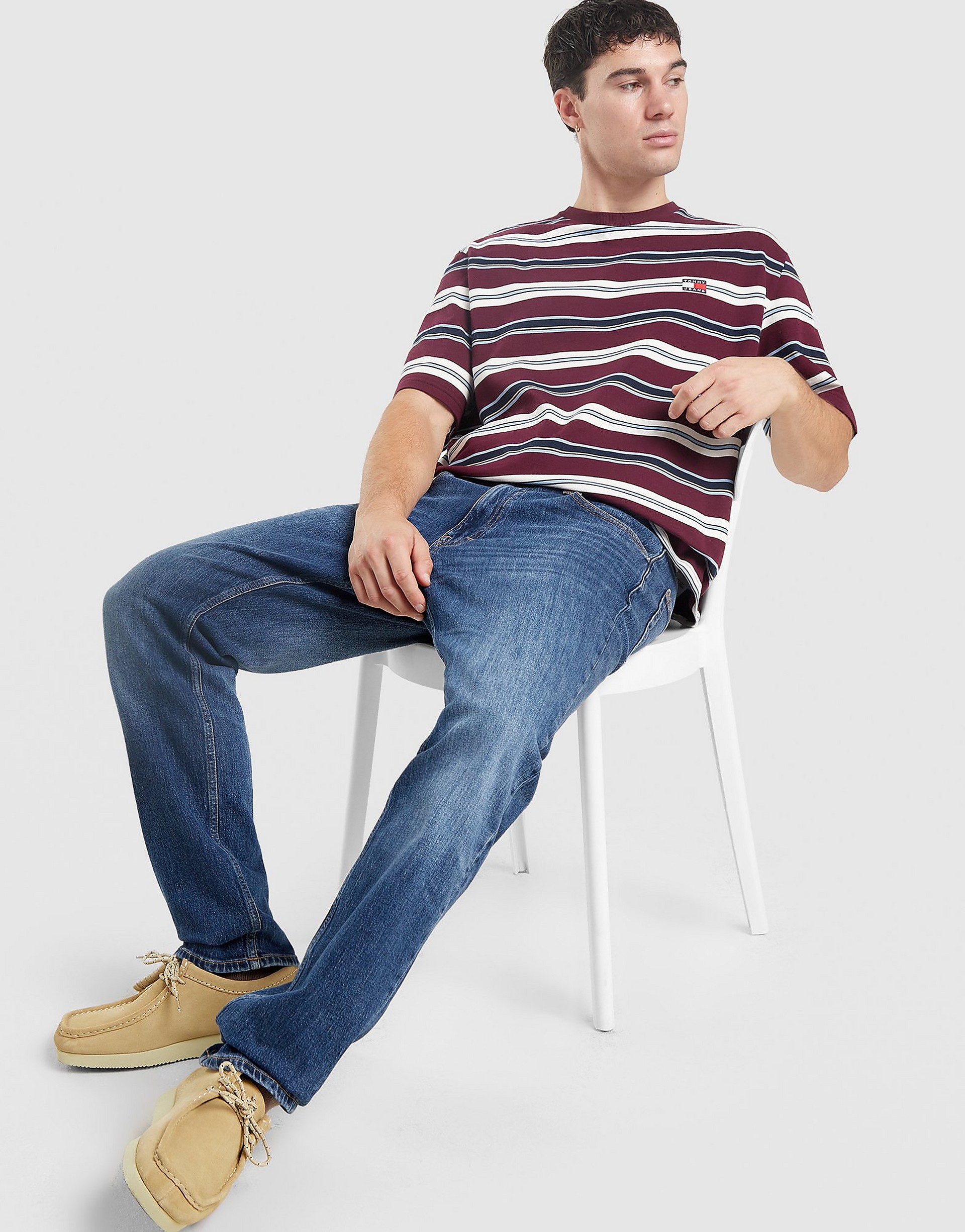 TOMMY JEANS 90s Striped T-Shirt herr