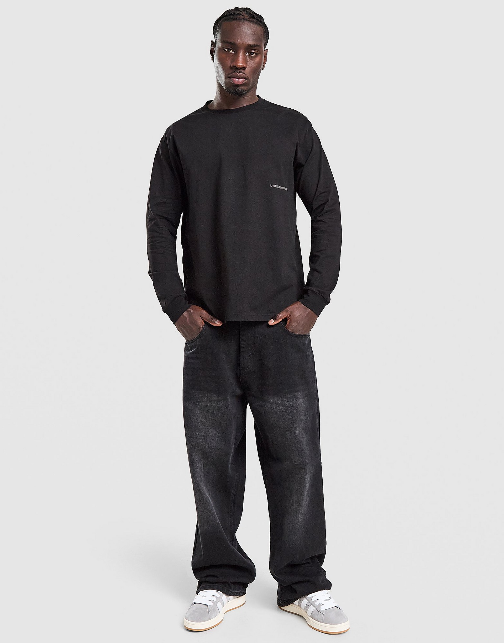 Unlike Humans Ridge Long Sleeve T-Shirt herr