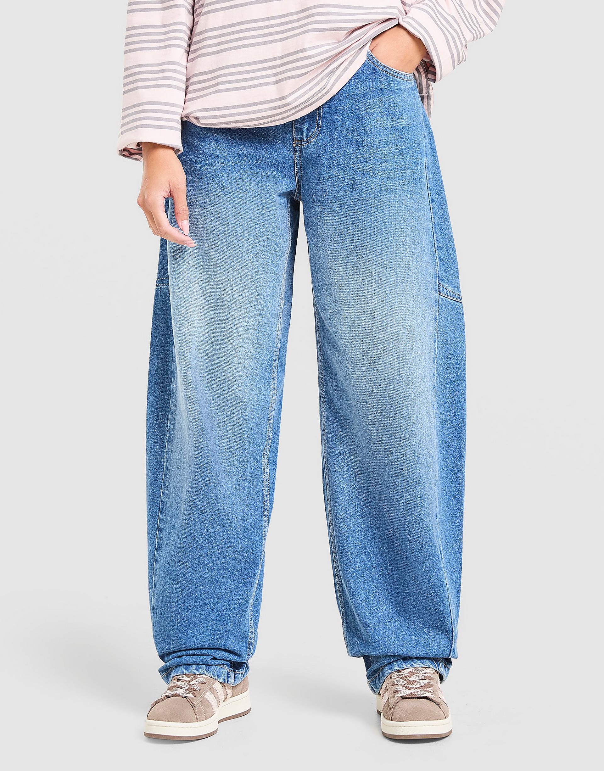 Unlike Humans Barrel Jeans dam