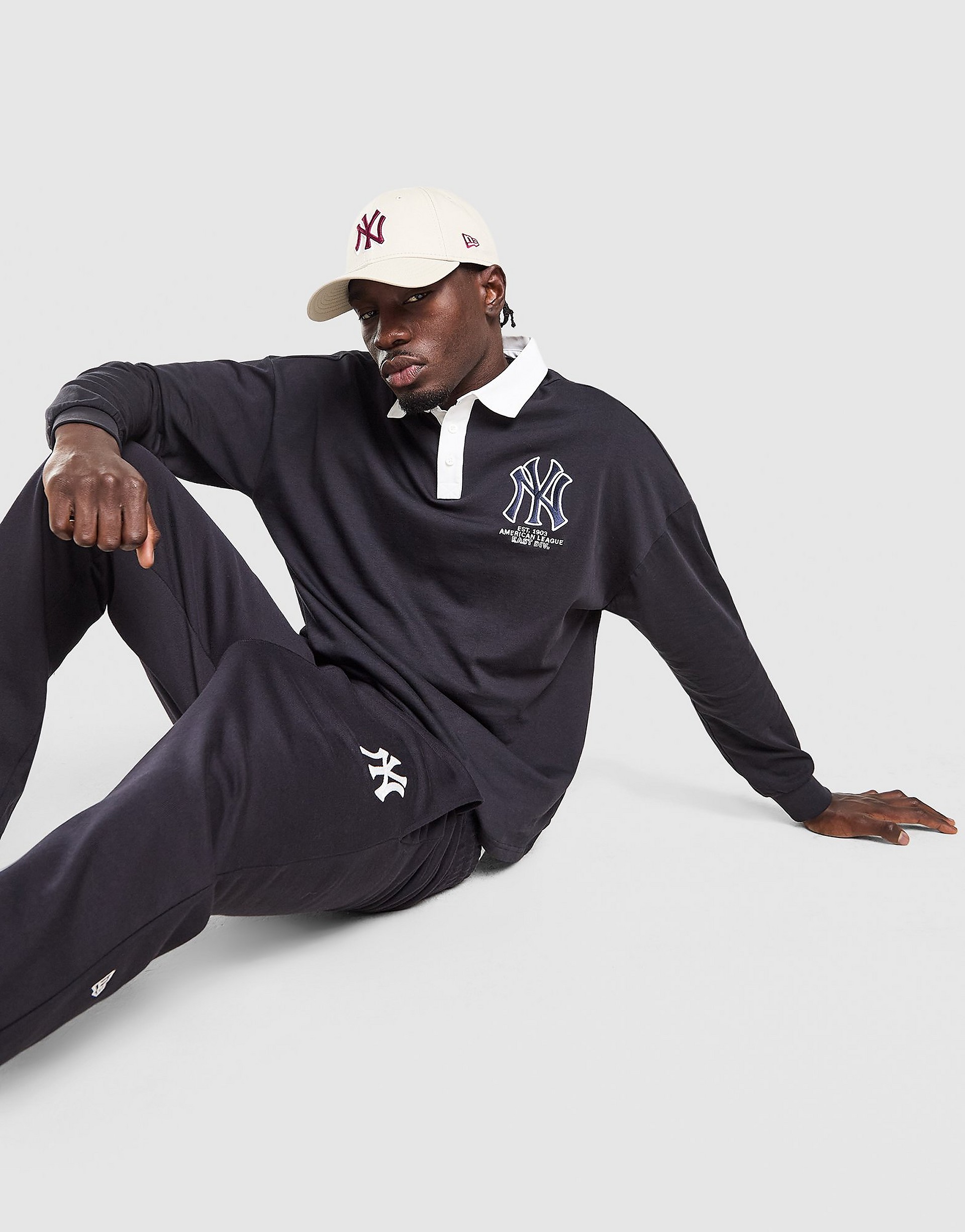 NEW ERA MLB New York Yankees Rugby Shirt skjortor & blusar herr