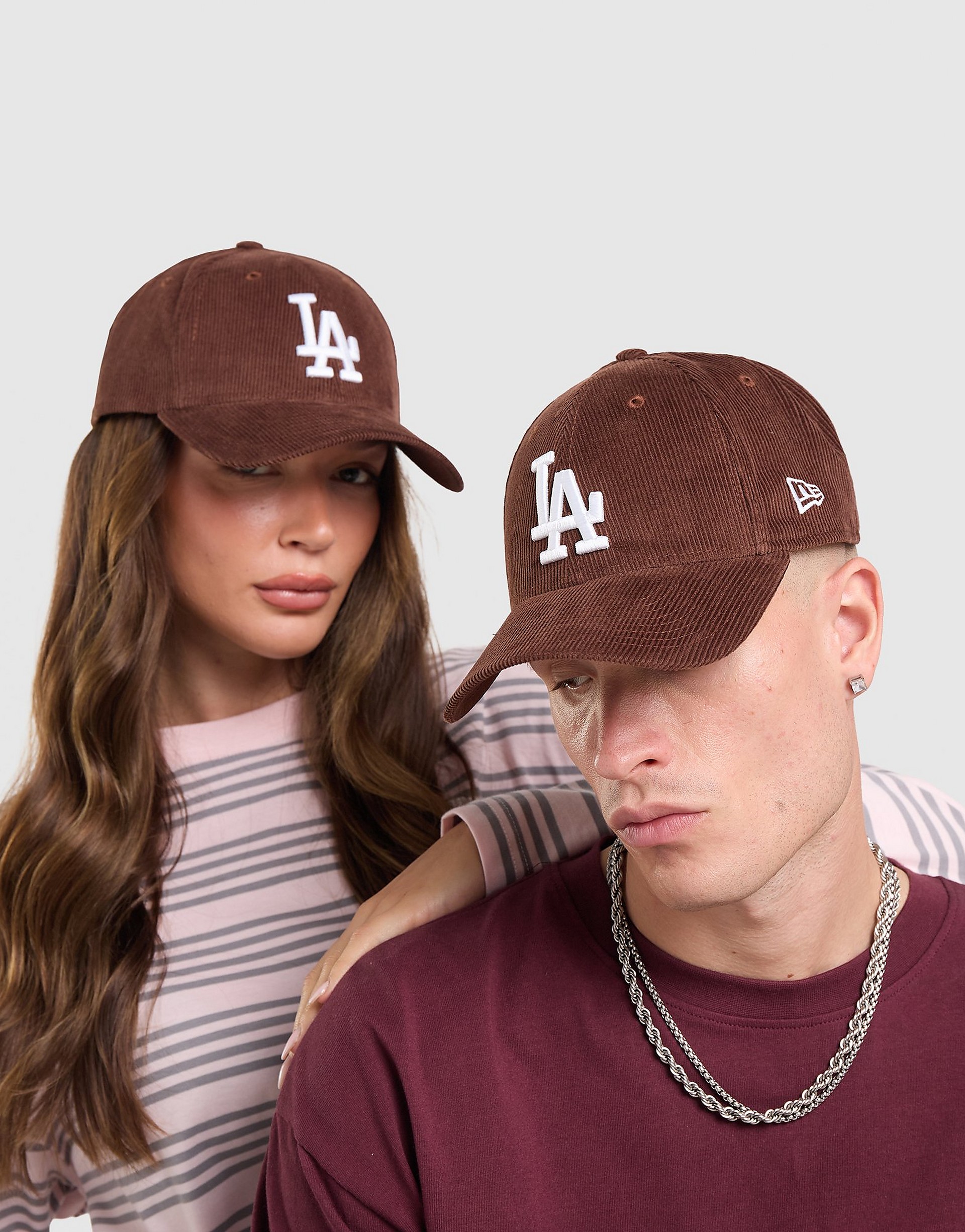 NEW ERA MLB LA Dodgers Corduroy 9FORTY Cap kepsar dam