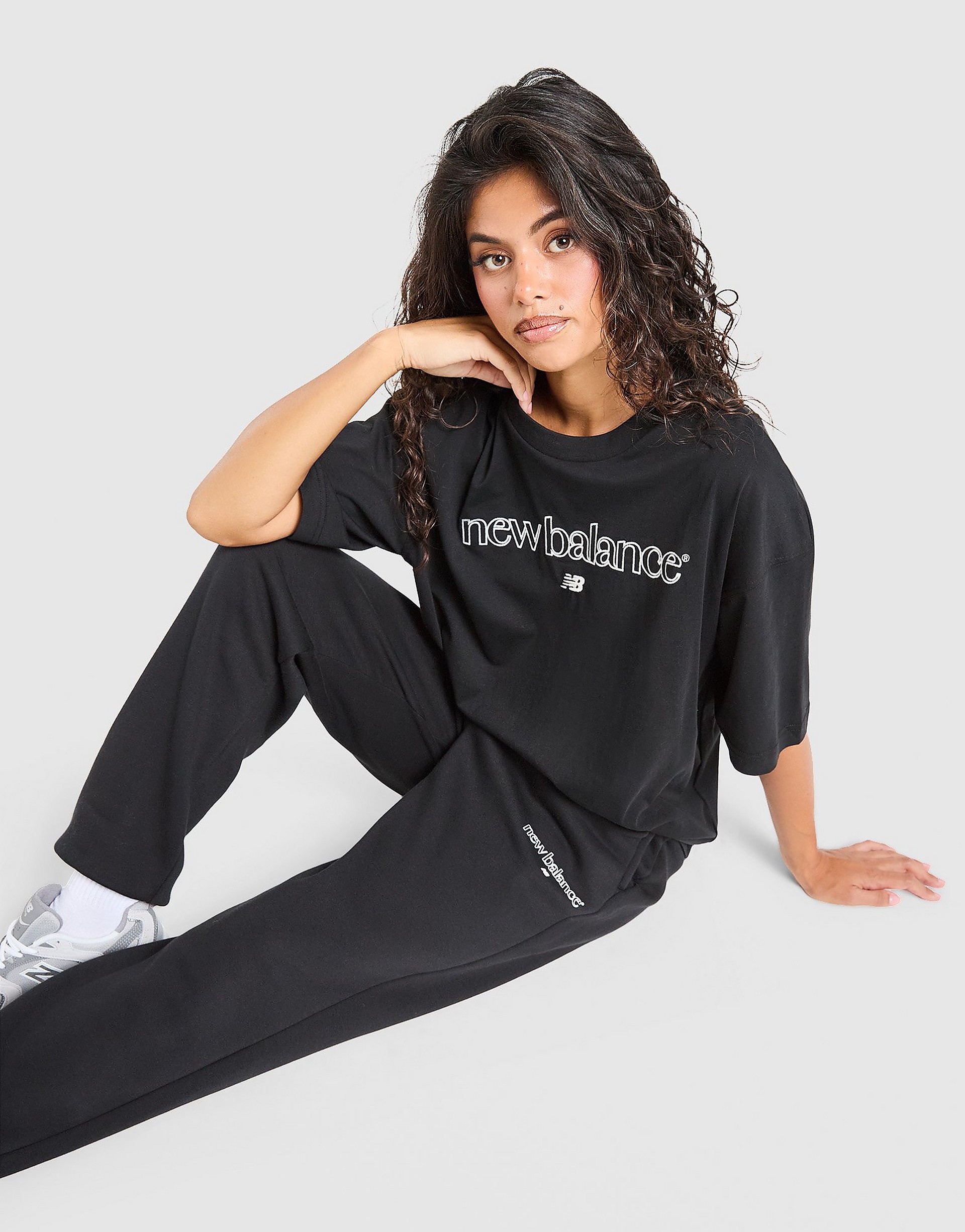 New Balance Outline Cuff Joggers byxor dam