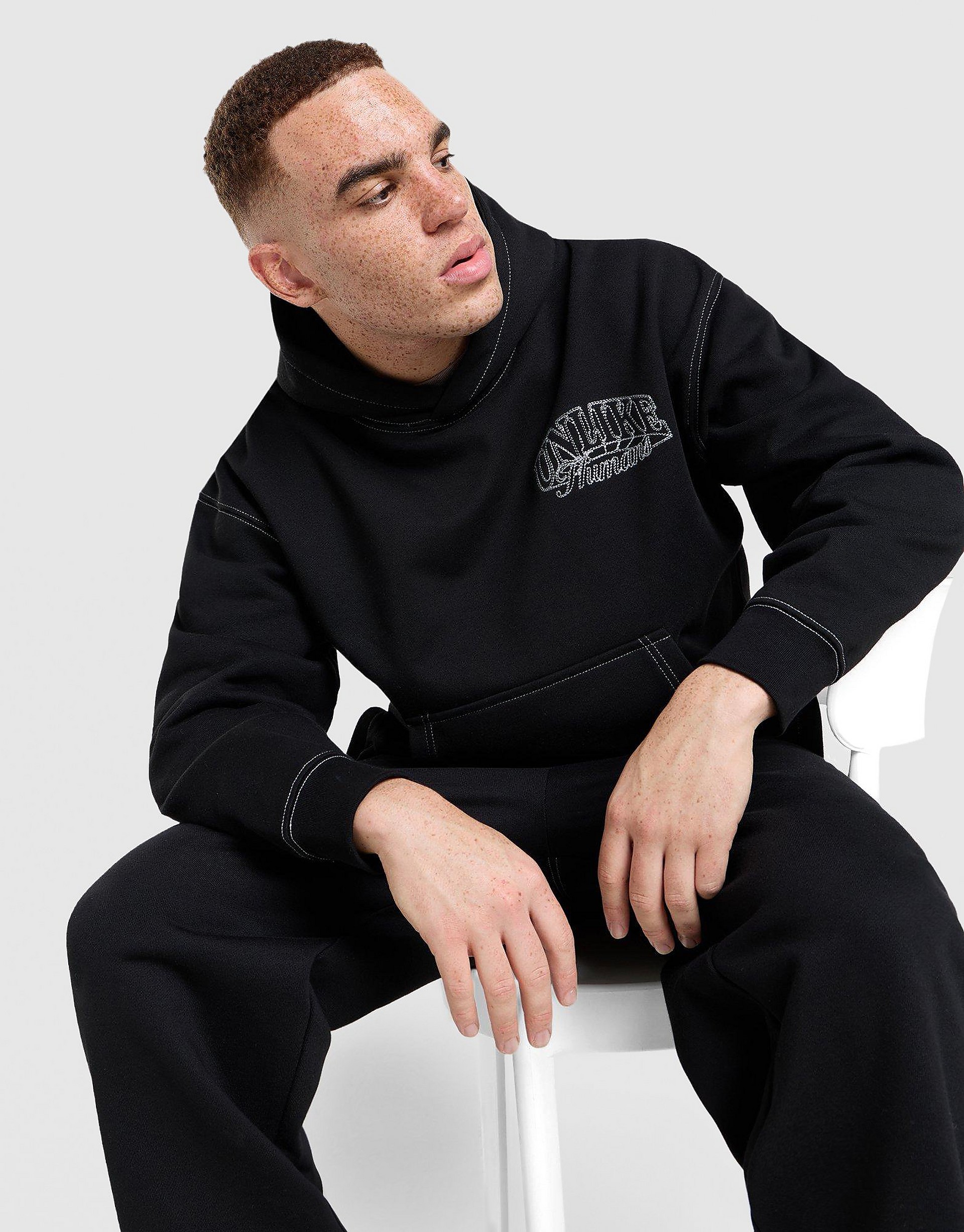 Unlike Humans Whitting Hoodie herr