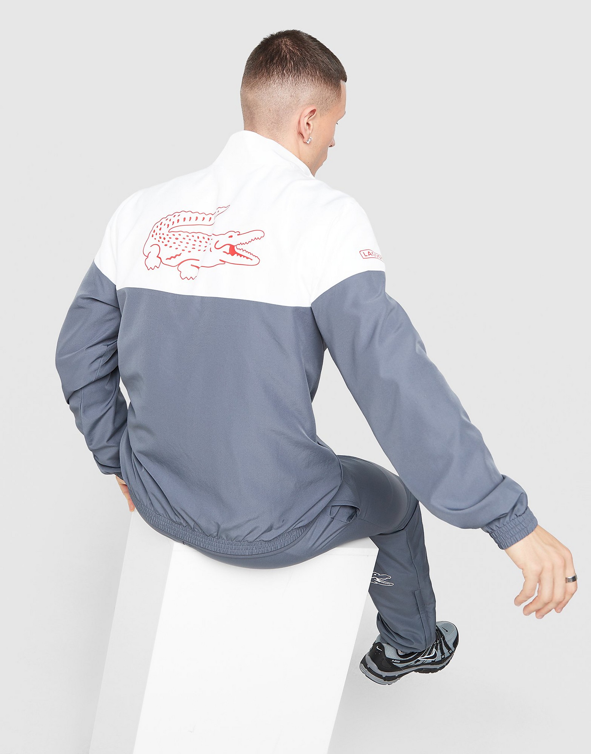 LACOSTE Panel Track Top jackor herr