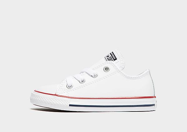 Converse All Star Leather Vauvat - Kids, White
