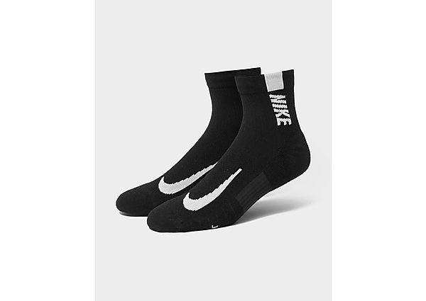Nike Multiplier-juoksusukat 2 kpl, Black