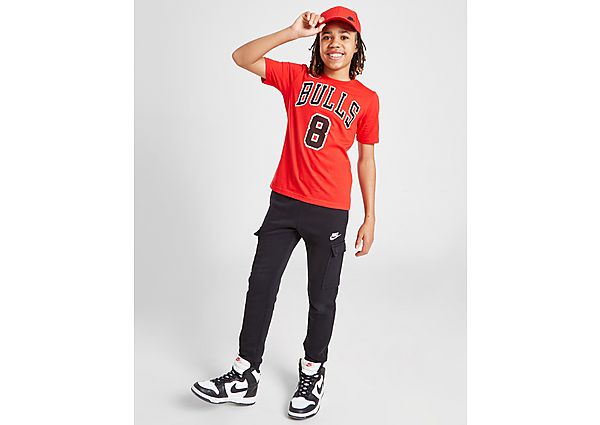 Nike NBA Chicago Bulls Lavine #8 -T-paita Juniorit - Kids, Red