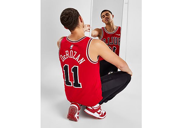 Nike Dri-FIT Swingman NBA-jersey voor heren Chicago Bulls Icon Edition 2022 23 University Red Black White- Heren University Red Black White