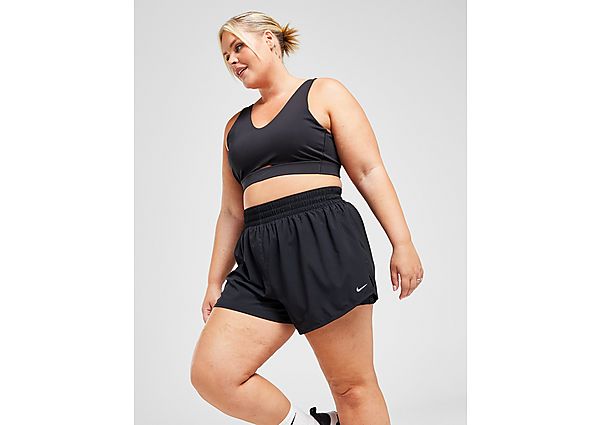 Nike Plus Size 2-in-1 Shorts, Black