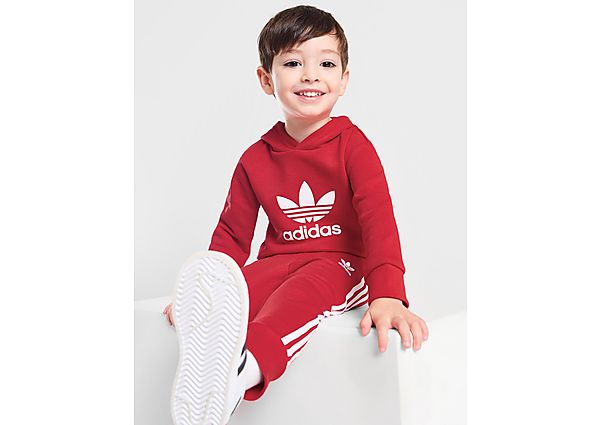 adidas Originals Trefoil Overhead Tracksuit Infant - Mens, Better Scarlet