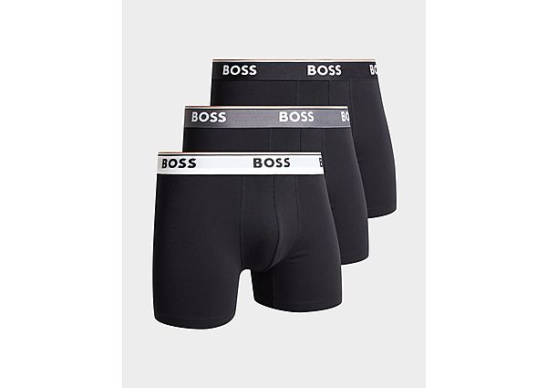 Boss 3-Pack Boxers Black- Heren Black