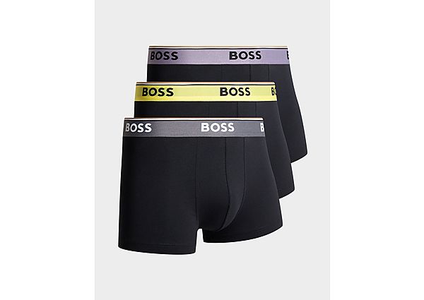 Boss 3-Pack Trunks Black- Heren Black
