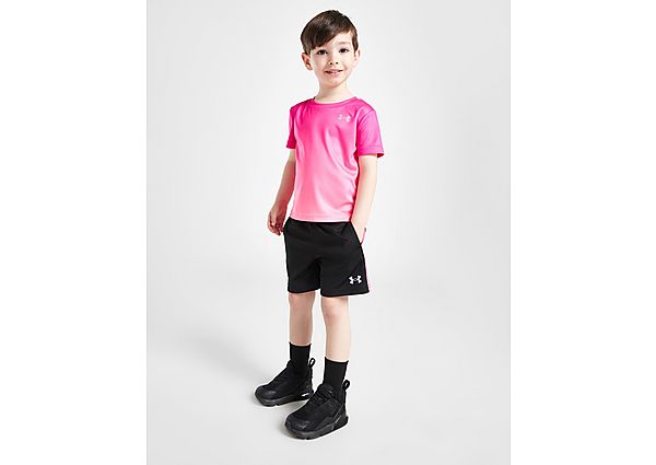 Under Armour Fade T-Shirt Shorts Set Infant Pink