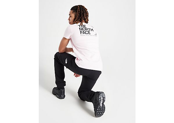 The North Face Packed Logo T-Shirt Junior Pink