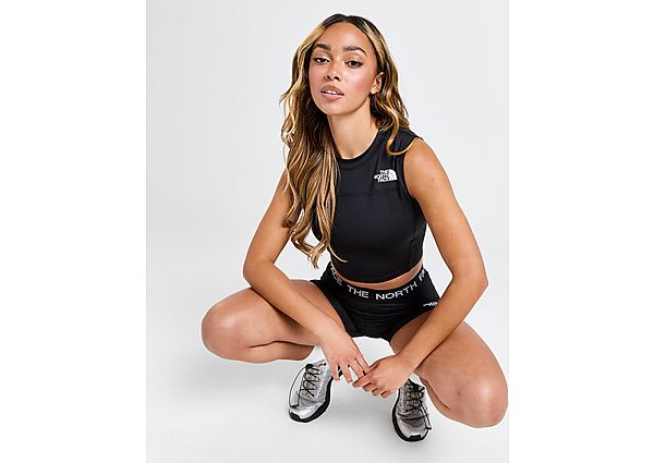 The North Face Poly Knit Tank Top Black- Dames Black