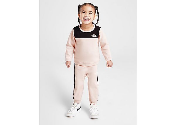 The North Face Girls' Tech Crew Tracksuit Infant Pink