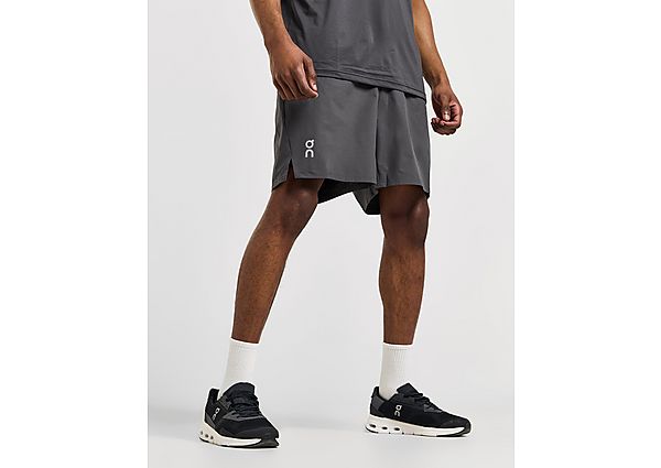 ON Running Essential 5" Shorts Grey- Heren Grey
