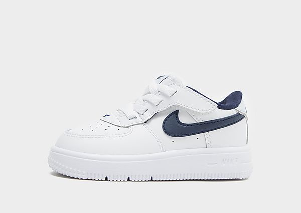 Nike Air Force 1 Low Vauvat - Kids, White/Football Grey/Midnight Navy