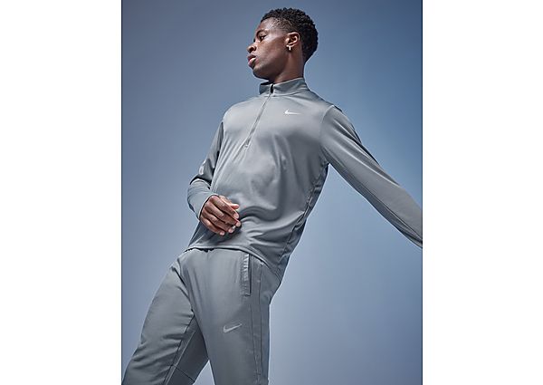 Nike Pacer 1 2 Zip Training Top Heren Grey- Heren Grey