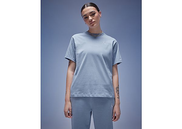 Jordan Essentials Girlfriend-t-shirt Für n T-shirts blue grey maat: XS beschikbare maaten:XS S M L XL