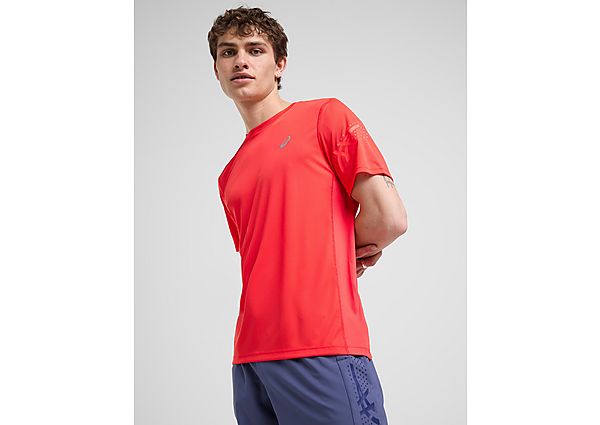 ASICS Icon T-Shirt Red- Red