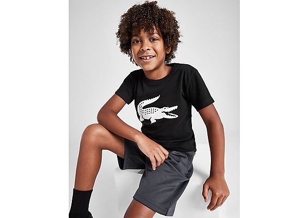 Lacoste Large Croc T-Shirt Children Black