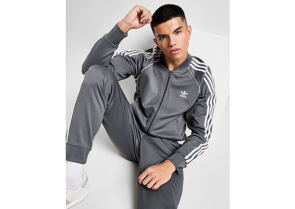 Adidas Originals SST Track Top Grey- Heren Grey