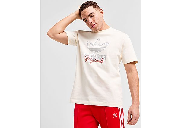 adidas Originals Bling T-Shirt - Mens, Beige