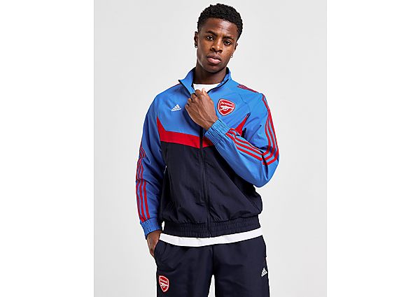 Adidas Arsenal FC Woven Track Top Ray Blue Legend Ink- Heren Ray Blue Legend Ink