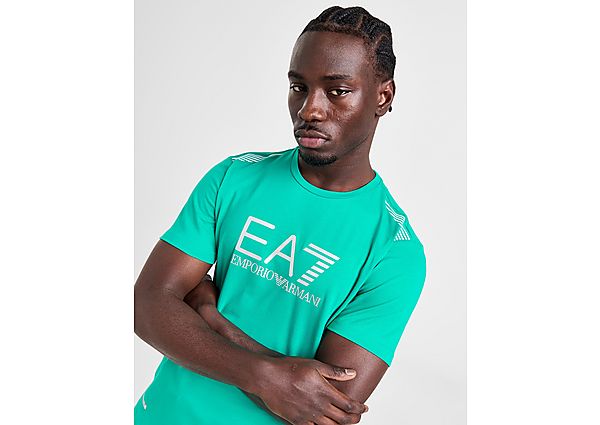 Emporio Armani EA7 Heren T-shirt Casual Stijl Green Heren