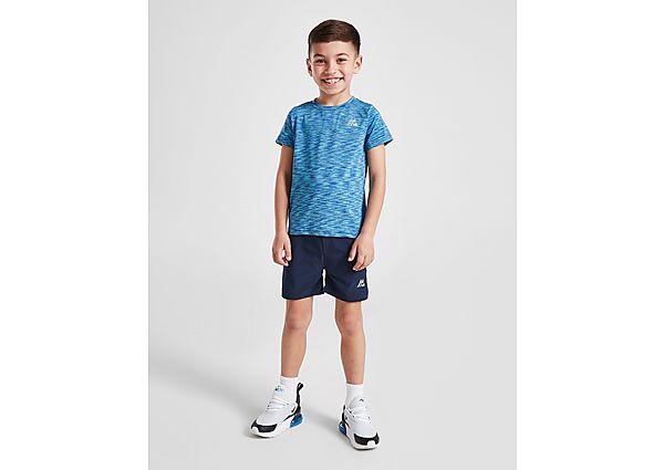 MONTIREX Trail T-Shirt Shorts Set Children Blue