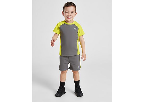 MONTIREX Peak T-Shirt Shorts Set Children Grey